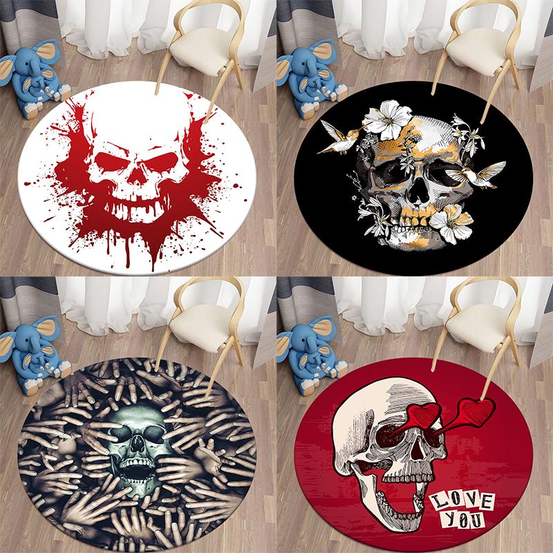 Skull Horror Art HD Принтованный круглый ковер Коврик для детской гостиной Коврик для пола Коврик для йоги Стул для спальни Нескользящий коврик Домашний декор
Skull Horror Art HD Принтованный круглый ковер Коврик для детской гостиной Коврик для пола Коврик для йоги Стул для спальни Нескользящий коврик Домашний декор