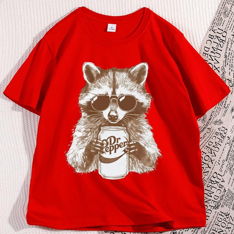 Raccoon Dr Pepper T Shirt Men Women Beer Drink Tshirt Vintage Animal TShirts Casual Cotton Short Sleeve Round Neck Tees S
Raccoon Dr Pepper T Shirt Men Women Beer Drink Tshirt Vintage Animal TShirts Casual Cotton Short Sleeve Round Neck Tees S