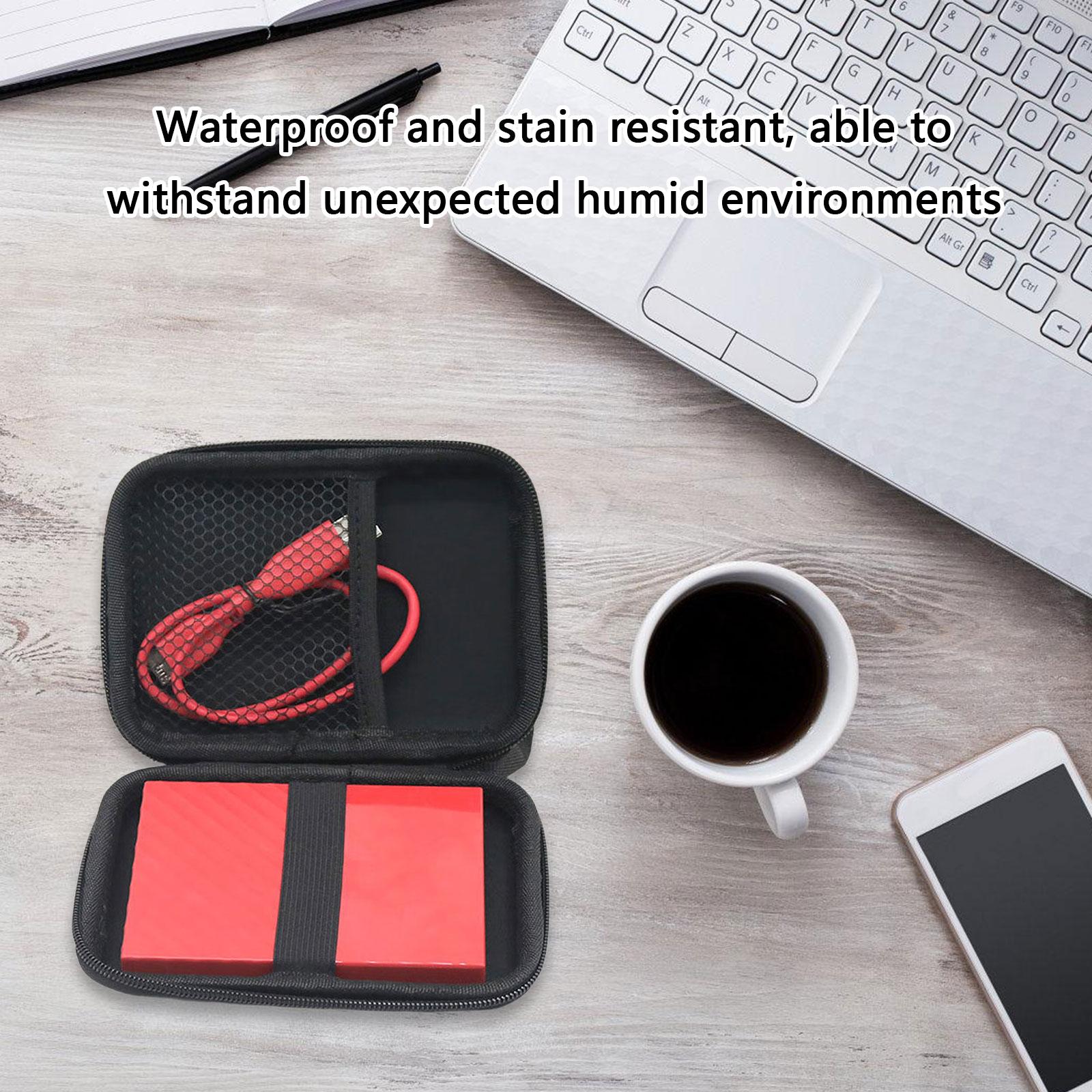 Shockproof Padded Hard Drive Carry Case For 2.5Inch External Drives And Accessories Water Resistance Storage Bag Pouch
Shockproof Padded Hard Drive Carry Case For 2.5Inch External Drives And Accessories Water Resistance Storage Bag Pouch
