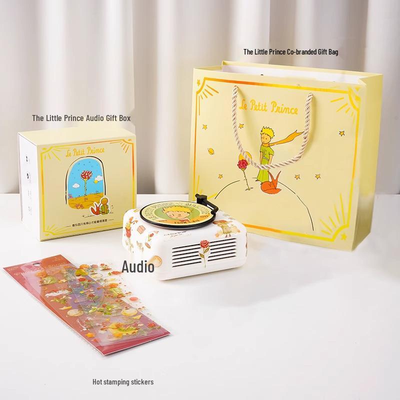 The Little Prince Retro Mini Bluetooth Speaker - Cute Vinyl Record Gift for Girlfriend or Best Friend
The Little Prince Retro Mini Bluetooth Speaker - Cute Vinyl Record Gift for Girlfriend or Best Friend