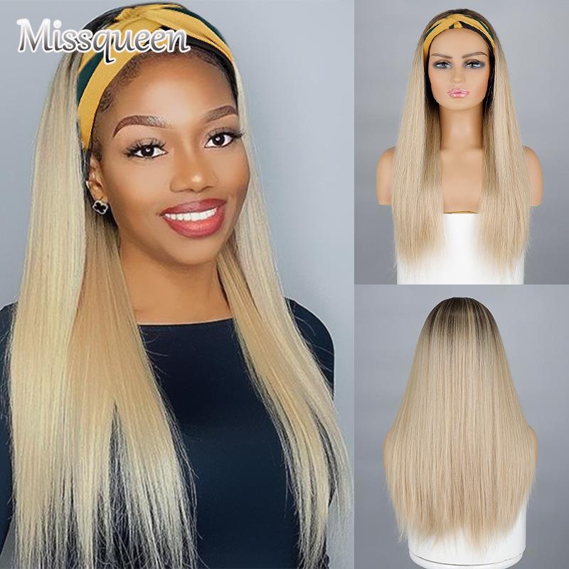 MISSQUEEN Женщины Длинный прямой парик Ombre Коричневый светлый парик с оголовьем Синтетическое волокно Волосы Обруч Парик для женщин Повседневная одежда
MISSQUEEN Женщины Длинный прямой парик Ombre Коричневый светлый парик с оголовьем Синтетическое волокно Волосы Обруч Парик для женщин Повседневная одежда