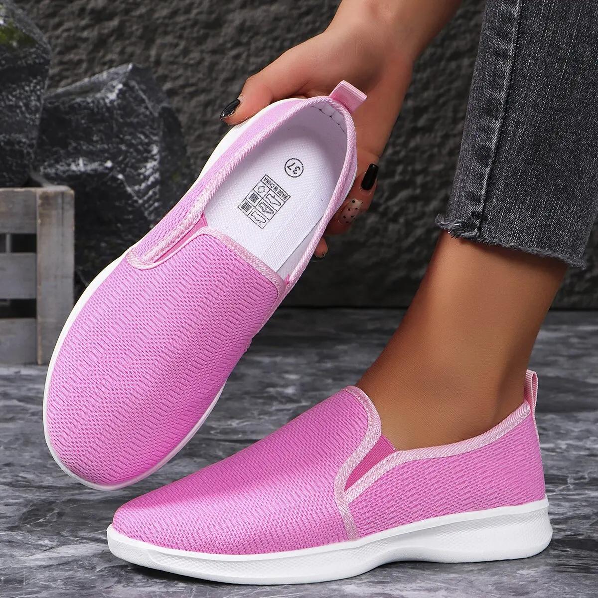Hot Pink Lightweight Slip On Sneakers Women Mesh Breathable Casual Walking Shoes Woman Plus Size Comfortable Soft Loafers Ladies 36 белый
Hot Pink Lightweight Slip On Sneakers Women Mesh Breathable Casual Walking Shoes Woman Plus Size Comfortable Soft Loafers Ladies 36 белый