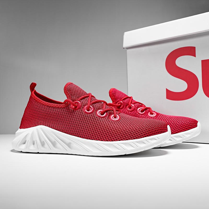 Sneakers Men Lightweight Mesh Breathable Shoes Male Soft Sole Lace-Up Walking Shoes Fashion Sports Running Footwear Gym Fitness
Sneakers Men Lightweight Mesh Breathable Shoes Male Soft Sole Lace-Up Walking Shoes Fashion Sports Running Footwear Gym Fitness