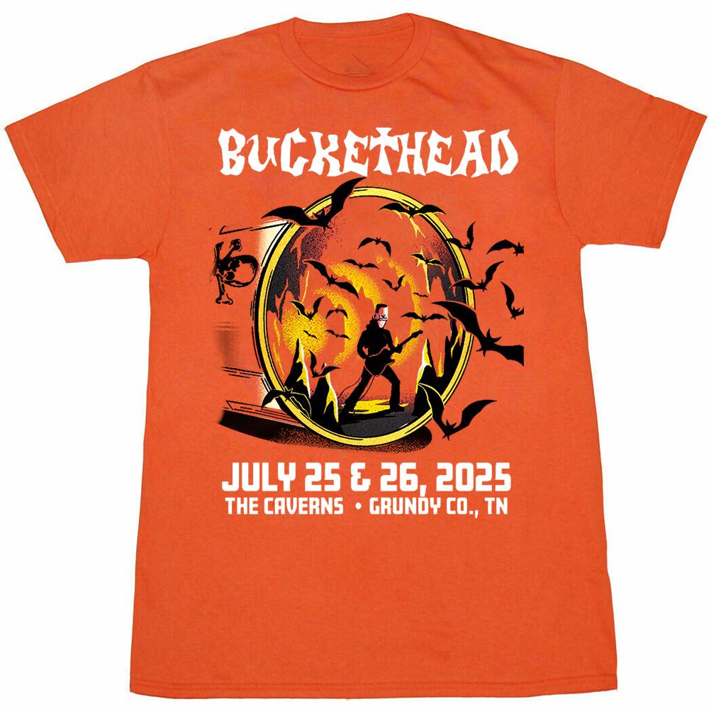 Buckethead Tour 2025 Gift For Fan All Size S to 5XL Orange T-shirt Unisex T-Shirt S
Buckethead Tour 2025 Gift For Fan All Size S to 5XL Orange T-shirt Unisex T-Shirt S