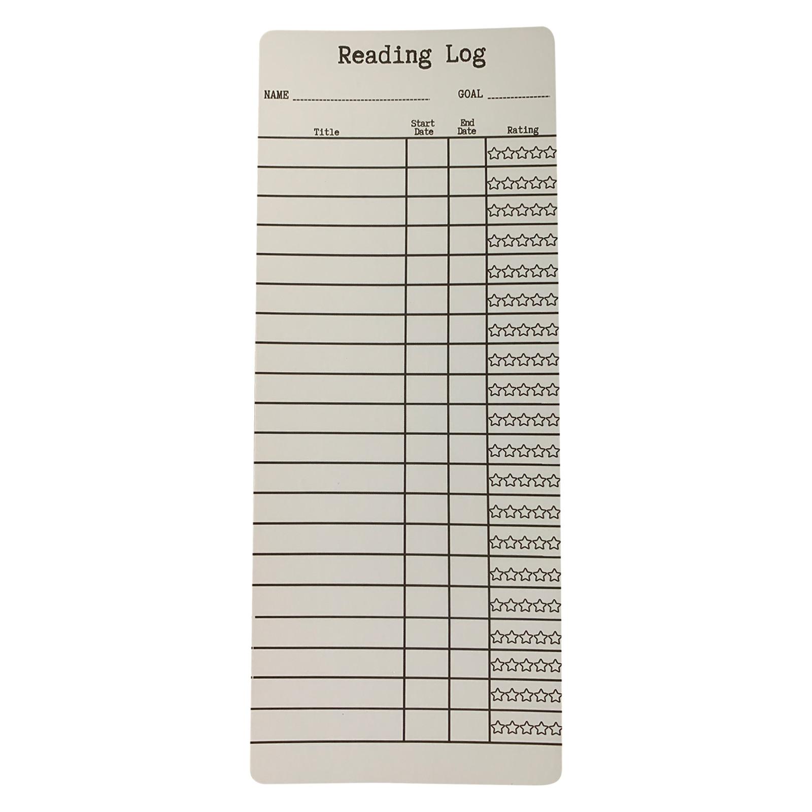 Reading Log Book Tracker Journal for Tracking Reading Progress Start and End Dates with Rating System for Books and Literature One Size
Reading Log Book Tracker Journal for Tracking Reading Progress Start and End Dates with Rating System for Books and Literature One Size