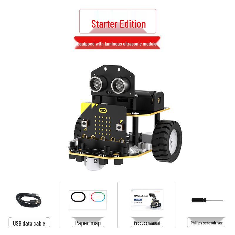 Huan Er Nexbit AI Visual Recognition Educational Robot for micro:bit Programming
Huan Er Nexbit AI Visual Recognition Educational Robot for micro:bit Programming