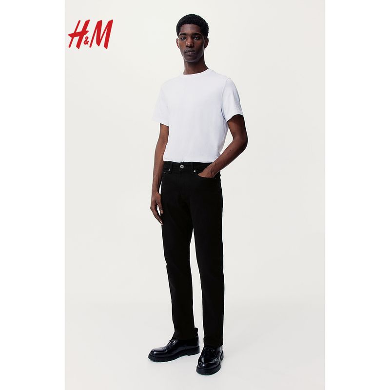 HM Men s Clothing Denim Black Straight Pants Mid Waist Casual Plaid Stretch Cotton Pants 5-Bag 1008549 Black 170/74A(EUR 29/30)
HM Men s Clothing Denim Black Straight Pants Mid Waist Casual Plaid Stretch Cotton Pants 5-Bag 1008549 Black 170/74A(EUR 29/30)