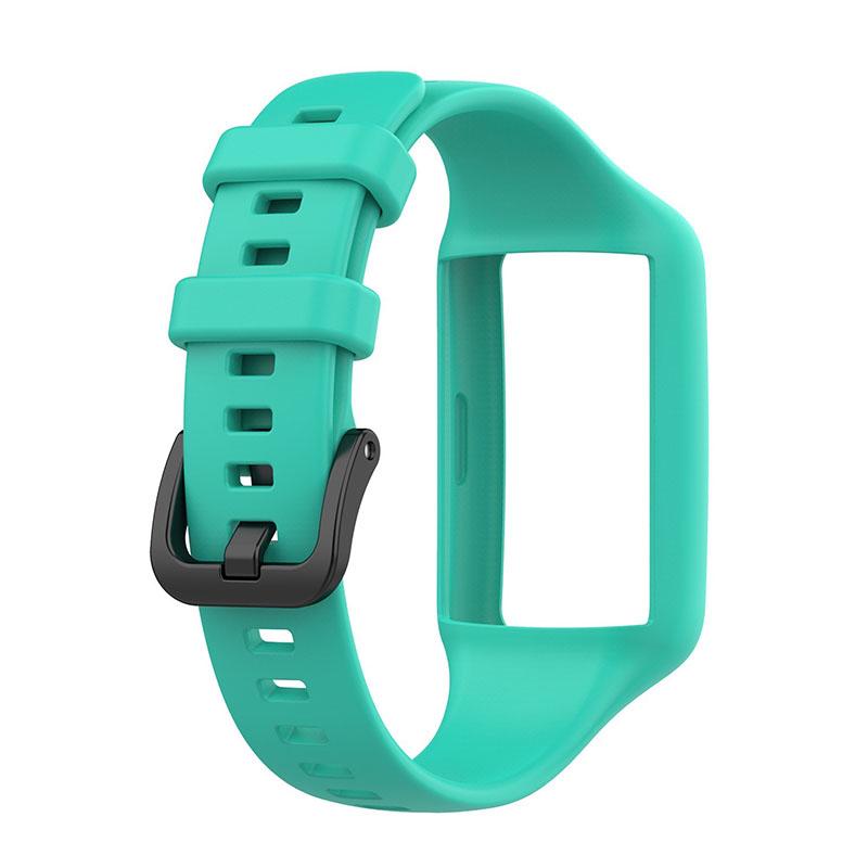 Replacement One-piece Smart Watch Strap Case Silicone Wrist Band for Honor Band 6/Huawei Band 6/Huawei Band 6 pro Cyan
Replacement One-piece Smart Watch Strap Case Silicone Wrist Band for Honor Band 6/Huawei Band 6/Huawei Band 6 pro Cyan