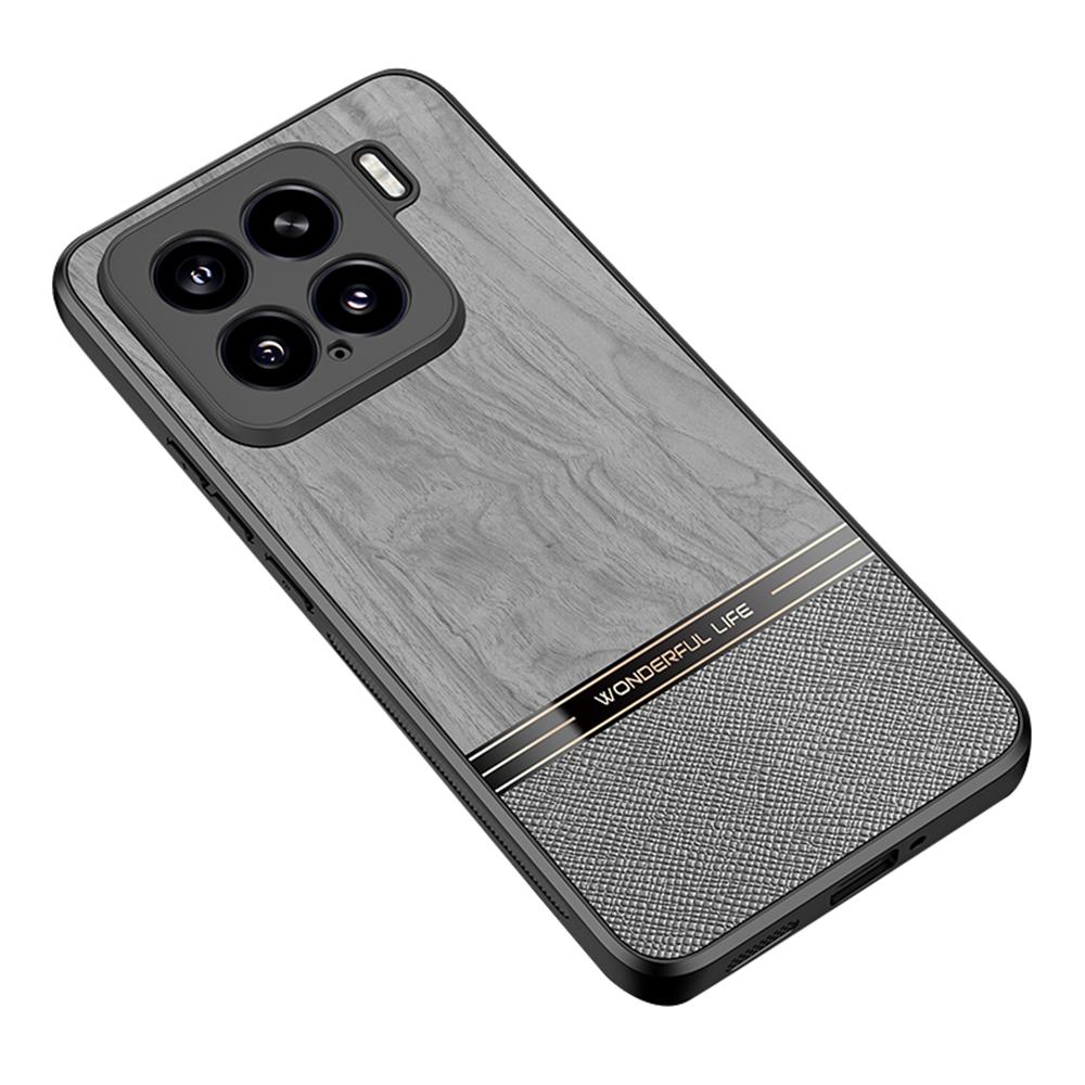 For Xiaomi 15 Case Wood Texture Leather Coated TPU Phone Protective Cover C
For Xiaomi 15 Case Wood Texture Leather Coated TPU Phone Protective Cover C
