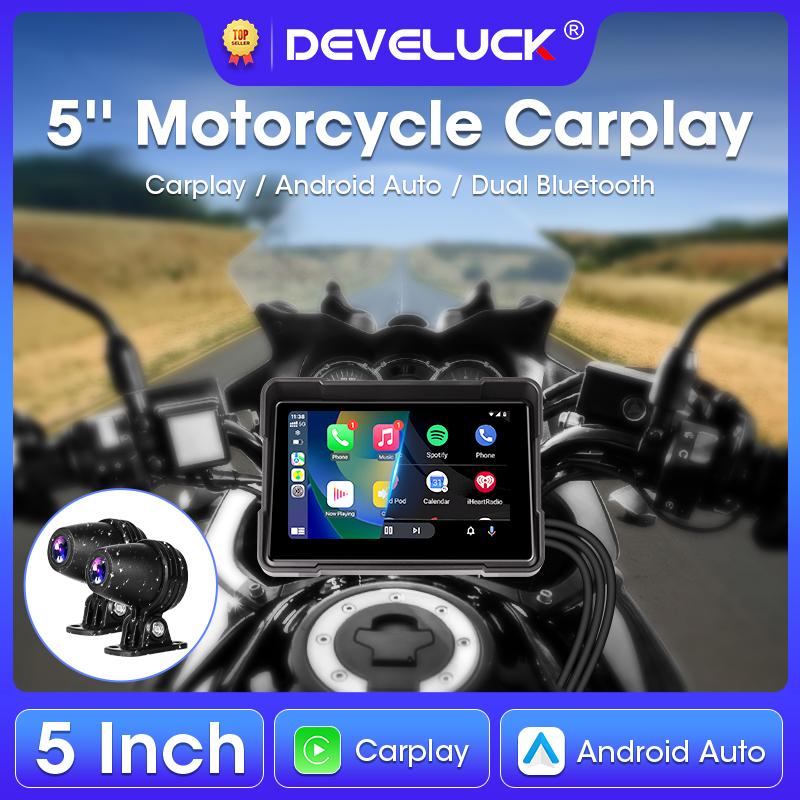 5 inch Motorcycle GPS Navigation IPX7 Waterproof Wireless Carplay Android Auto Display Screen Portable Motorcycle Monitor moto
5 inch Motorcycle GPS Navigation IPX7 Waterproof Wireless Carplay Android Auto Display Screen Portable Motorcycle Monitor moto