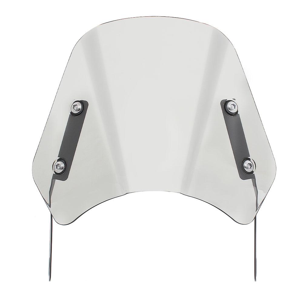 Motorcycle Smoke Universal 5-7 Headlight Fairing Windshield Compact Sport Wind Deflector Visor For Harley GS750E SUZUKI SV400 світло-сірий колір
Motorcycle Smoke Universal 5-7 Headlight Fairing Windshield Compact Sport Wind Deflector Visor For Harley GS750E SUZUKI SV400 світло-сірий колір