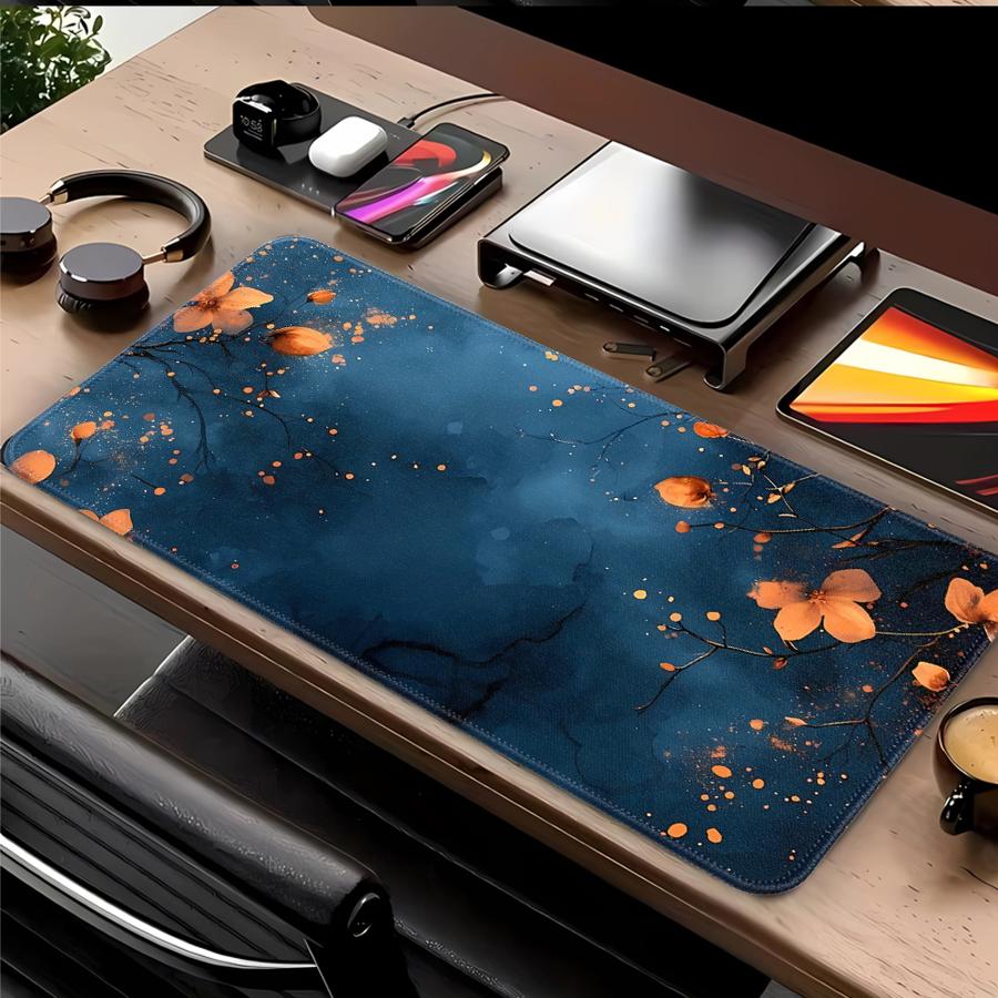 Mouse Pad Keyboard Mouse Pad Game Console Pad office Pad Computer Laptop Pad Desk accessories overlock Orange Blue Cracked 220x180x2mm
Mouse Pad Keyboard Mouse Pad Game Console Pad office Pad Computer Laptop Pad Desk accessories overlock Orange Blue Cracked 220x180x2mm