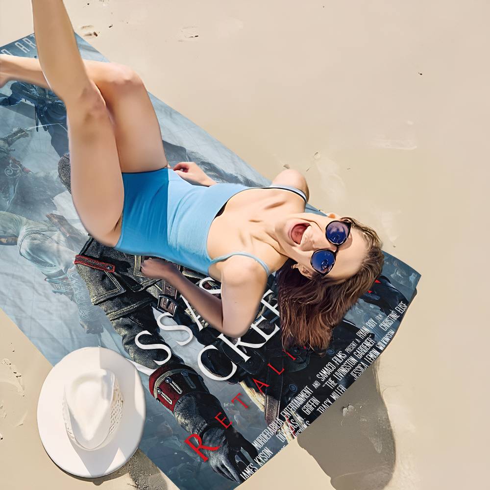 Vidoe Game A-Assassins Creed Microfiber Blanket Quick Drying Beach Towels Oversized Printing Super Absorbent Pool Towel Blanket W40*H60(CM)
Vidoe Game A-Assassins Creed Microfiber Blanket Quick Drying Beach Towels Oversized Printing Super Absorbent Pool Towel Blanket W40*H60(CM)