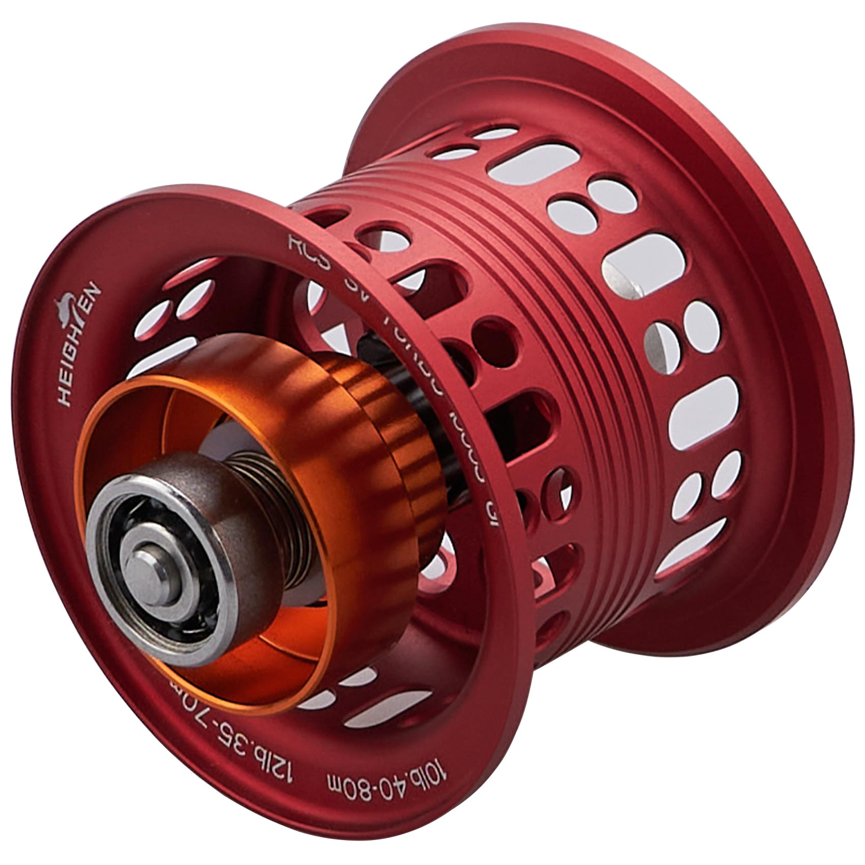HEIGHTEN Reel Spool BOOST 2 Stage Movable Daiwa Bait Reel Replacement Spool with Bearing Wolf Steez/Zillion/Ryoga/Moazan/Silver (Red) (717) червоний
HEIGHTEN Reel Spool BOOST 2 Stage Movable Daiwa Bait Reel Replacement Spool with Bearing Wolf Steez/Zillion/Ryoga/Moazan/Silver (Red) (717) червоний