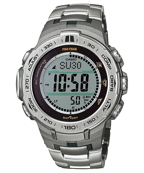 Casio Men s Stainless Steel 100M Water Resistant Digital Alarm Quartz Watch PRW-3100T-7
Casio Men s Stainless Steel 100M Water Resistant Digital Alarm Quartz Watch PRW-3100T-7