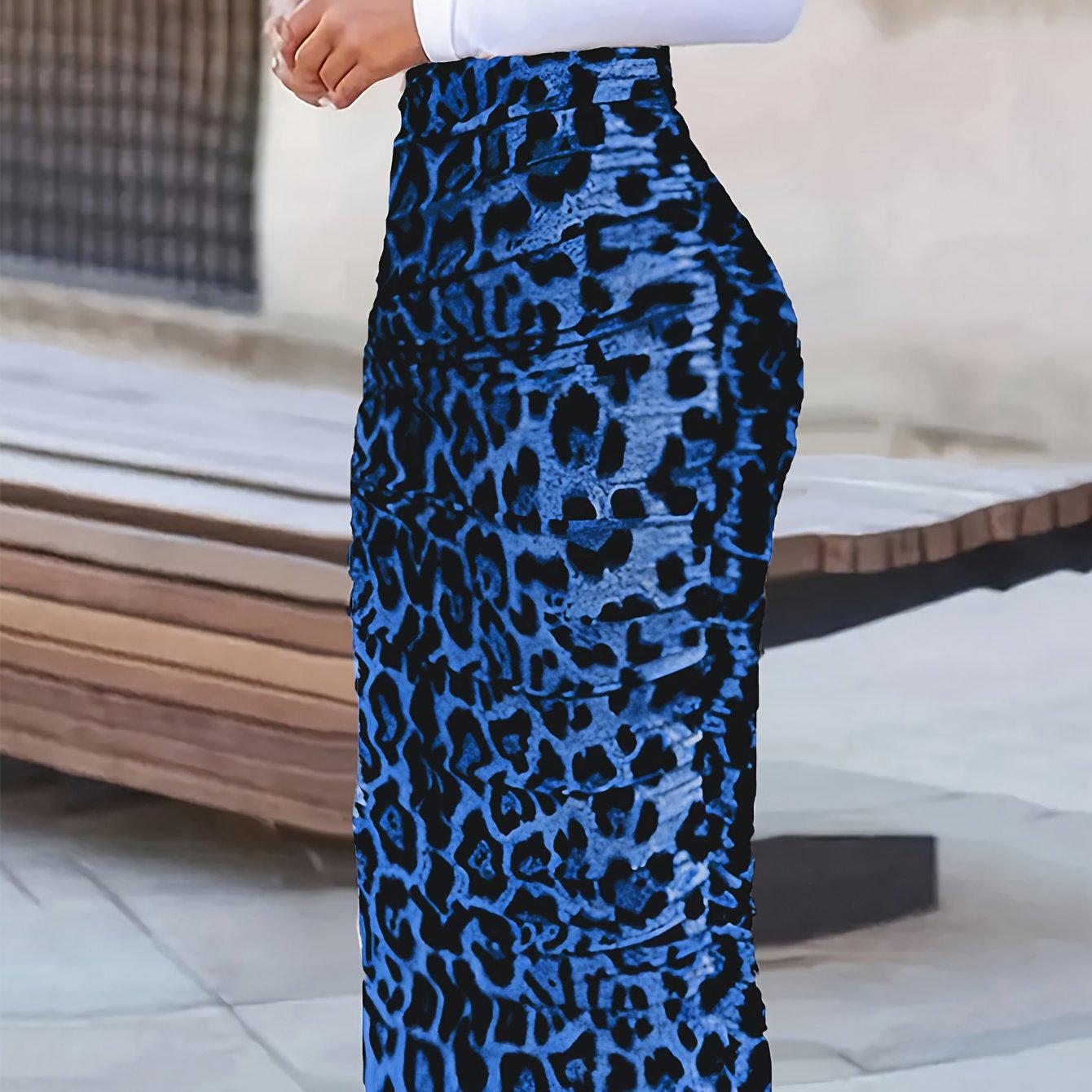Satin Leopard Print Skirt - B 56716 Extra Large
Satin Leopard Print Skirt - B 56716 Extra Large