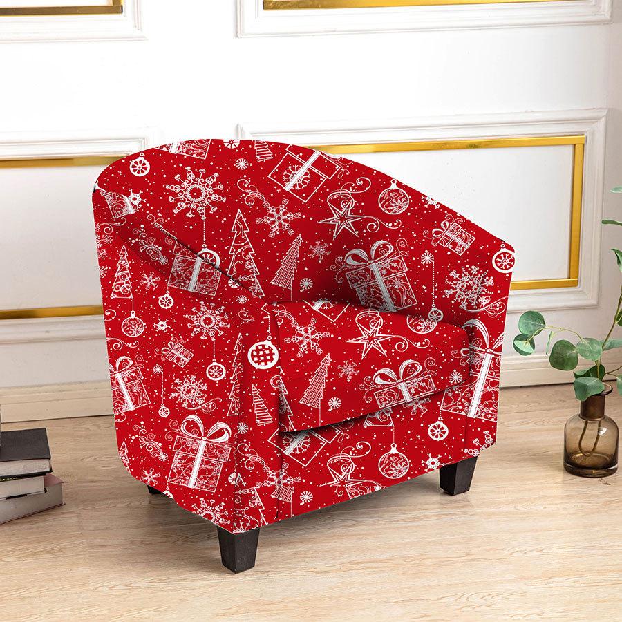 Christmas Printed Single Sofa Covers Elastic Stretch Adjustable Individual Armchair Cover Washable Spandex 1 Seater Sofa Cover 1PC
Christmas Printed Single Sofa Covers Elastic Stretch Adjustable Individual Armchair Cover Washable Spandex 1 Seater Sofa Cover 1PC