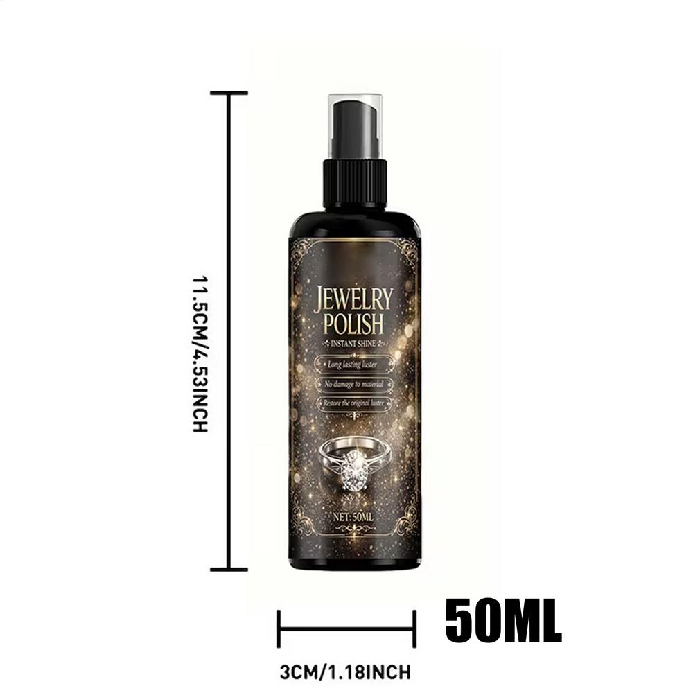 Jewelry Polishing 50ml Silver and Gold Cleaning Polishing Spray Jewelry Restoration Spray for Women Mom Wife Girlfriend Rings 50ml
Jewelry Polishing 50ml Silver and Gold Cleaning Polishing Spray Jewelry Restoration Spray for Women Mom Wife Girlfriend Rings 50ml