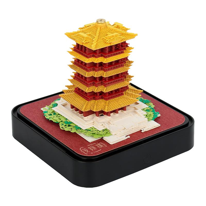 3D блокнот-календарь Omoshiroi Block Tower, светодиодные фонари, блокноты, календарь на 365 дней, закладки, вечерние сувениры, подарок на годовщину
3D блокнот-календарь Omoshiroi Block Tower, светодиодные фонари, блокноты, календарь на 365 дней, закладки, вечерние сувениры, подарок на годовщину