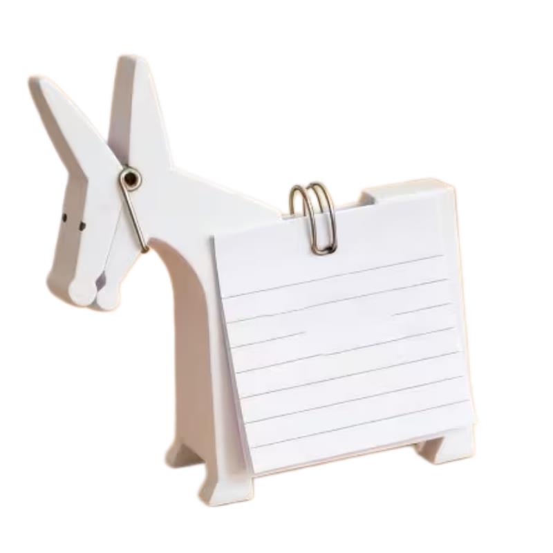 1pcs Mule-Shaped Resin Clip, Cute Desktop Note Holder, Durable Home Office & Paper Organizer
1pcs Mule-Shaped Resin Clip, Cute Desktop Note Holder, Durable Home Office & Paper Organizer