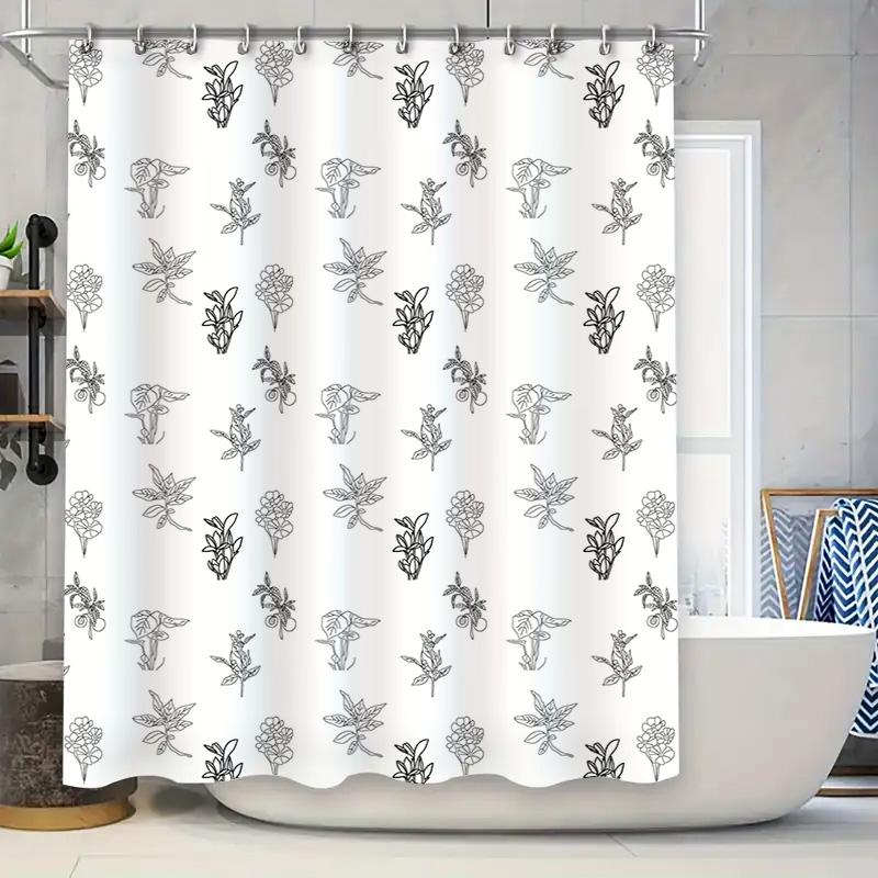 Vintage-Inspired Botanical Shower Curtain Featuring Fairy Prints Perfect For Adding A Touch Of Whimsy To Your Bathroom Decor! W60H190(CM)-1 Pcs
Vintage-Inspired Botanical Shower Curtain Featuring Fairy Prints Perfect For Adding A Touch Of Whimsy To Your Bathroom Decor! W60H190(CM)-1 Pcs