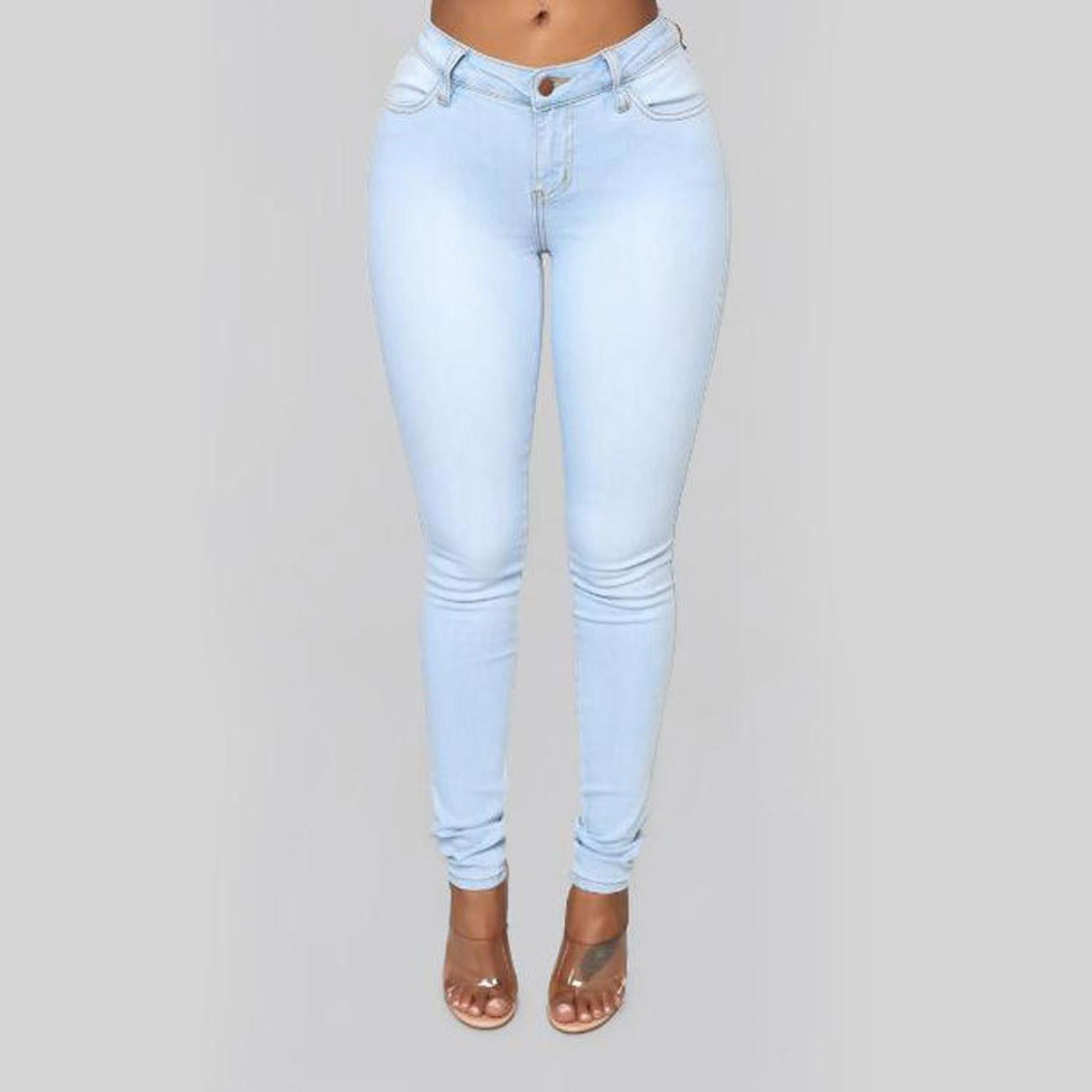 Women s High Waist Color Casual Trousers Leggings Jeans Pencil Trousers S
Women s High Waist Color Casual Trousers Leggings Jeans Pencil Trousers S