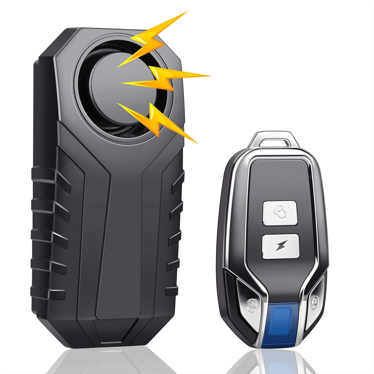 3-level volume adjustable bike security alarm, bicycle security buzzer, IP55 waterproof, 113dB loud volume, 7-level vibration sensitivity, bike t
3-level volume adjustable bike security alarm, bicycle security buzzer, IP55 waterproof, 113dB loud volume, 7-level vibration sensitivity, bike t