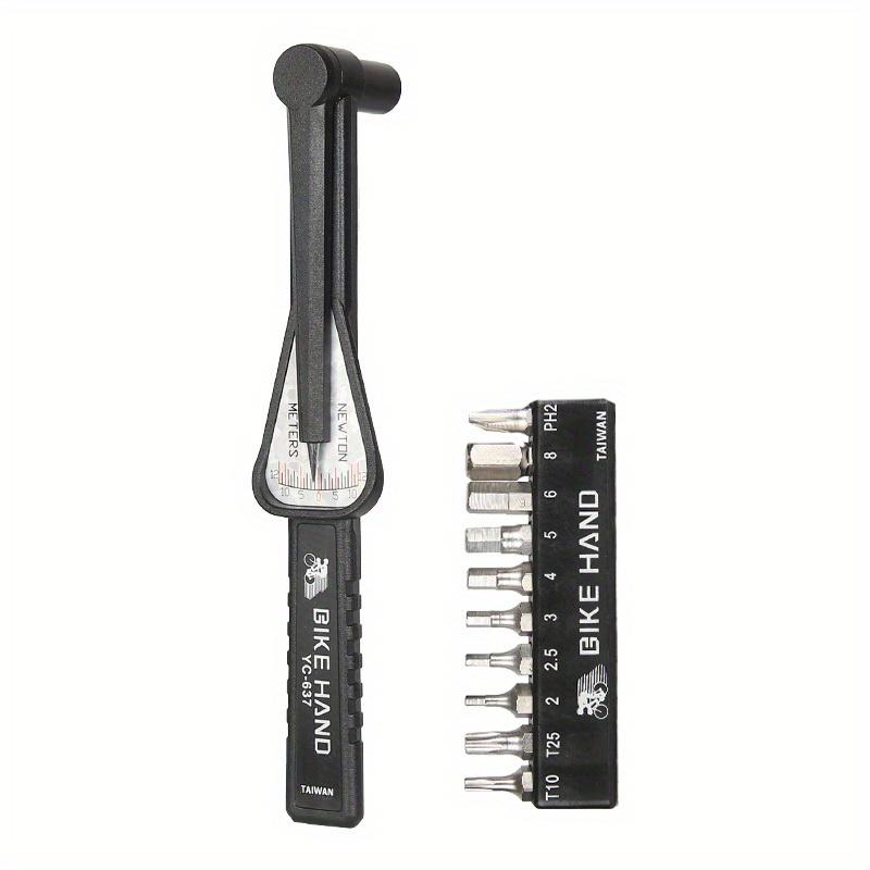 1 шт. Стрелочный динамометрический ключ 2-10 Н.м Регулируемый динамометрический инструмент Инструменты для ремонта велосипедов Шестигранный ключ / Отвертки Инструмент для велоспорта YC-637
1 шт. Стрелочный динамометрический ключ 2-10 Н.м Регулируемый динамометрический инструмент Инструменты для ремонта велосипедов Шестигранный ключ / Отвертки Инструмент для велоспорта YC-637