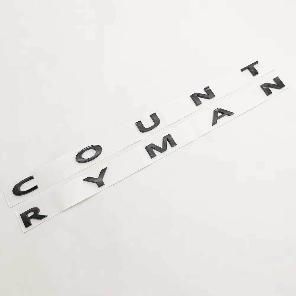 3d ABS Black Car Letters Countryman Logo Trunk Emblem Badge Decal For Mini Countryman R60 F60 U25 Cooper Sticker Accessories
3d ABS Black Car Letters Countryman Logo Trunk Emblem Badge Decal For Mini Countryman R60 F60 U25 Cooper Sticker Accessories