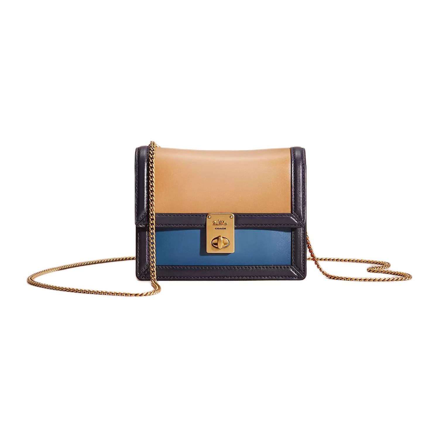 Coach Hutton 16 Turn Lock Adjustable Shoulder Strap Refined Calfskin Crossbody Bag Women crossbody bag Brass Lake-Blue Multicolor CN642-B4QUI Basic Set (Bag+Dust Bag)
Coach Hutton 16 Turn Lock Adjustable Shoulder Strap Refined Calfskin Crossbody Bag Women crossbody bag Brass Lake-Blue Multicolor CN642-B4QUI Basic Set (Bag+Dust Bag)
