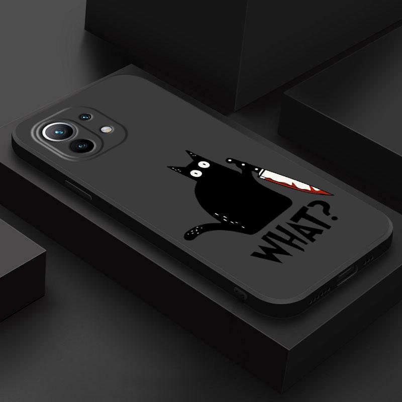 Terrifying Cute Black Cat Knife Phone Case For Xiaomi Poco X7 F7 Pro X3 X5 X6 M5 M7 F6 Mi 15 Ultra 14T 13T 12T 11T 10T Pro Cover Xiaomi Mi 10T Pro
Terrifying Cute Black Cat Knife Phone Case For Xiaomi Poco X7 F7 Pro X3 X5 X6 M5 M7 F6 Mi 15 Ultra 14T 13T 12T 11T 10T Pro Cover Xiaomi Mi 10T Pro