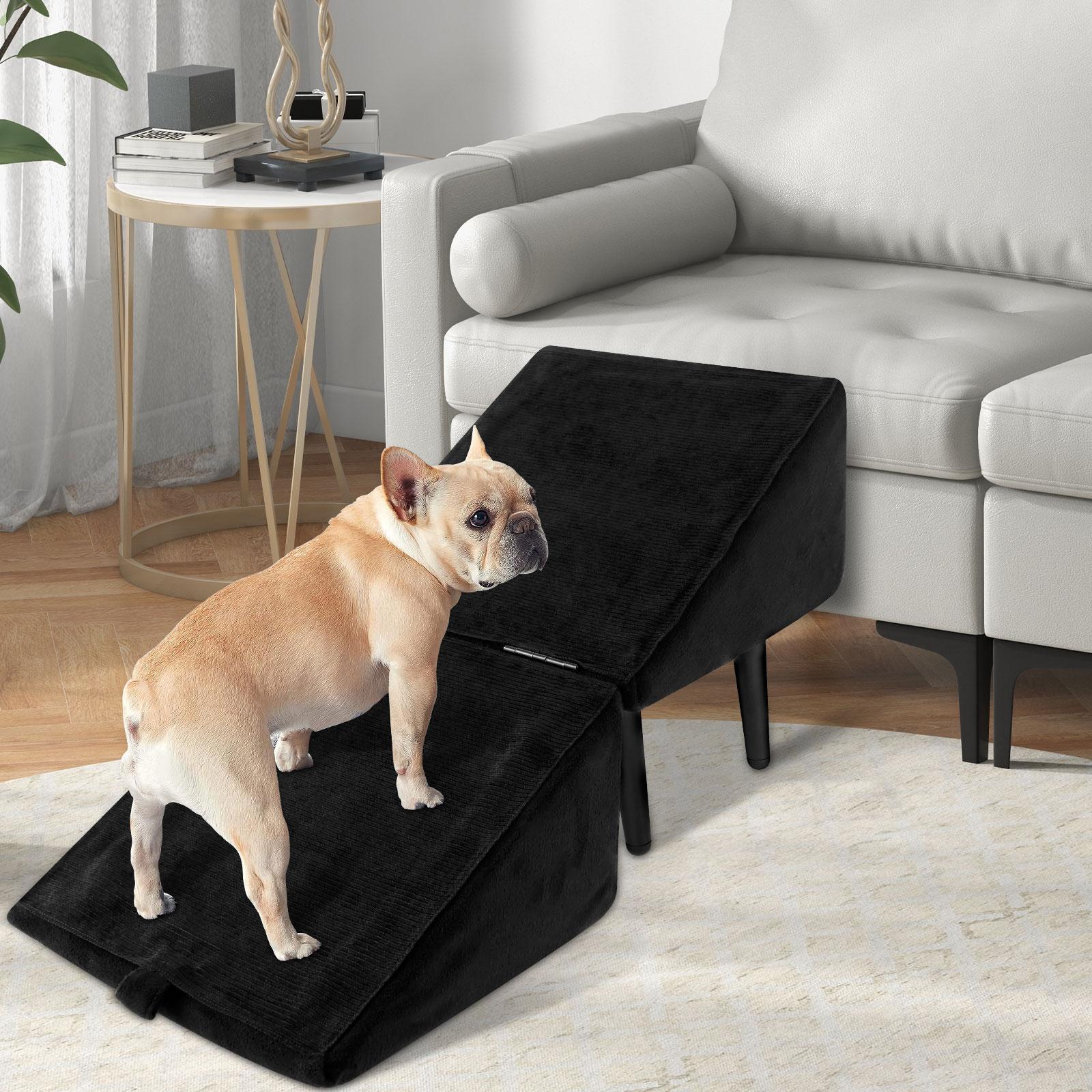 Reusable Split Ottoman Dog Ramp Folding Dog Ramp Ottoman Multifunctional Lightweight Pet Step for Home Bed Sofa Couch Car темно-сірий
Reusable Split Ottoman Dog Ramp Folding Dog Ramp Ottoman Multifunctional Lightweight Pet Step for Home Bed Sofa Couch Car темно-сірий