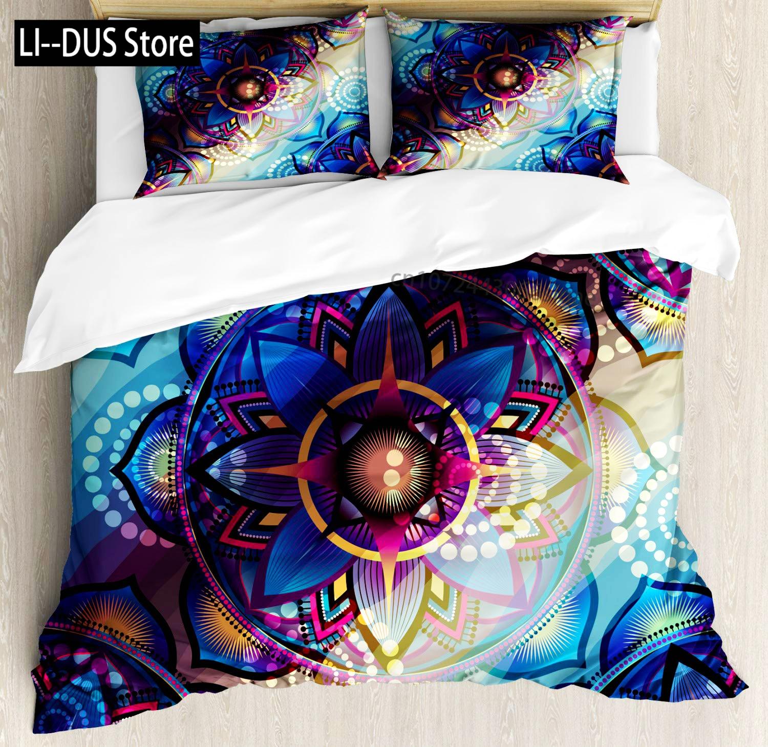 Комплект пододеяльника Lotus с узором солнца, принт мандалы, декоративный комплект постельного белья из 3 предметов с 2 наволочками, размер кинг, квин, полный EU single(135x200cm)
Комплект пододеяльника Lotus с узором солнца, принт мандалы, декоративный комплект постельного белья из 3 предметов с 2 наволочками, размер кинг, квин, полный EU single(135x200cm)