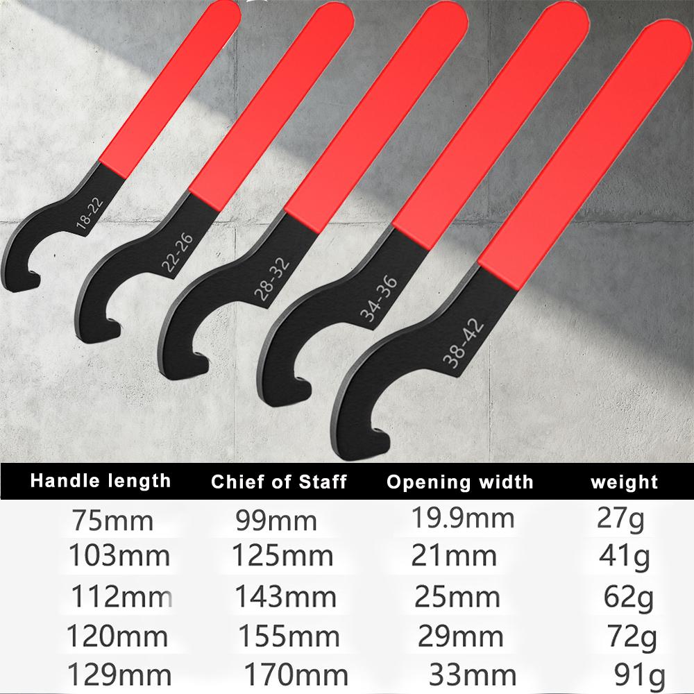 6pcs Car repair tool Crescent wrench Hook head Hook type wrench Half circle nut Water meter cover Hook shock absorber Cylinder
6pcs Car repair tool Crescent wrench Hook head Hook type wrench Half circle nut Water meter cover Hook shock absorber Cylinder