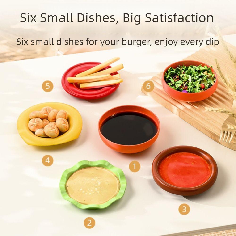 2Set Creative Spit Bone Dish 6-Layer Mini Sauce Bowl Set Candy Dessert Plate Parties 2Set
2Set Creative Spit Bone Dish 6-Layer Mini Sauce Bowl Set Candy Dessert Plate Parties 2Set