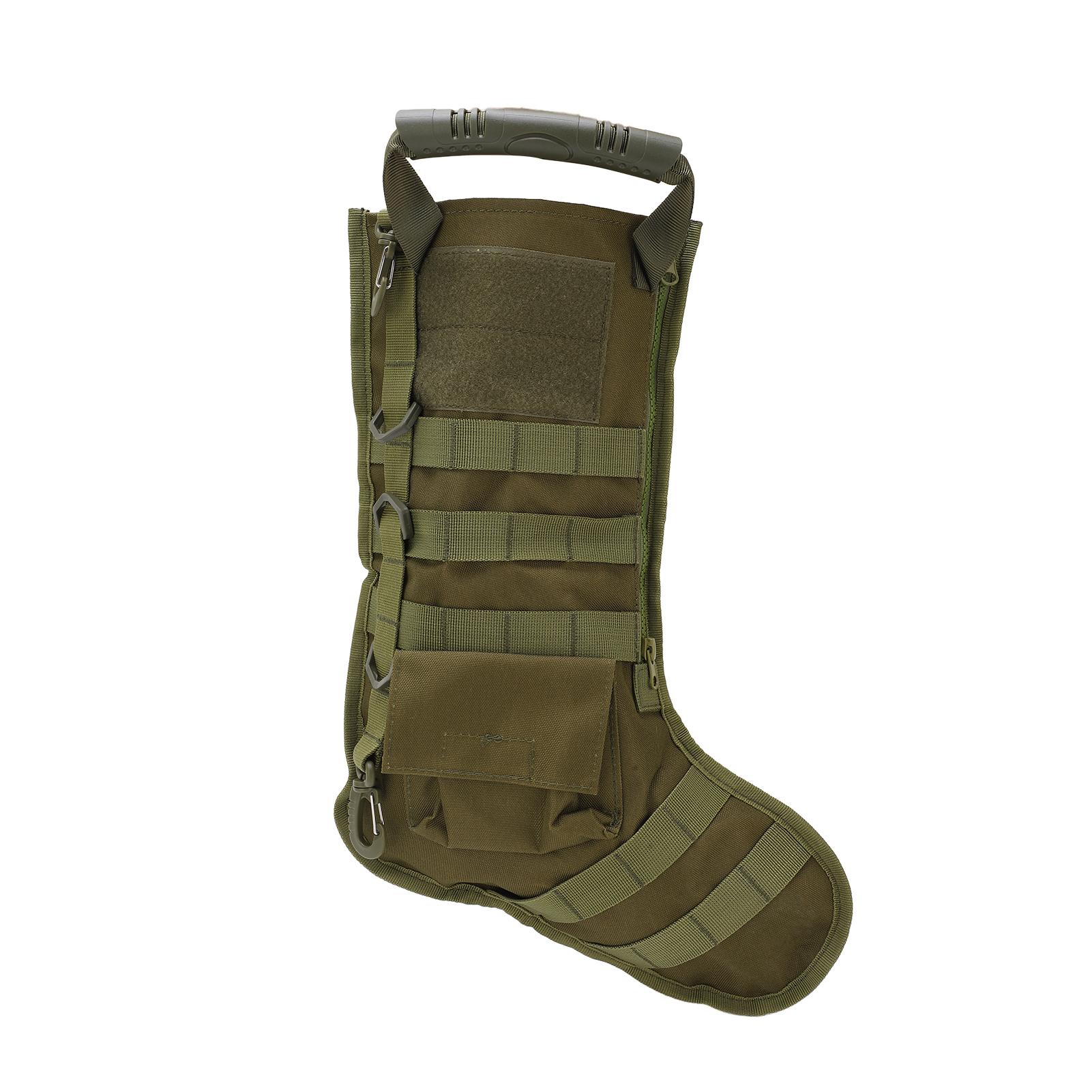Hanging Christmas Stocking Bag Utility Storage Bag Military Hunting Magazine Pouches OD Green
Hanging Christmas Stocking Bag Utility Storage Bag Military Hunting Magazine Pouches OD Green
