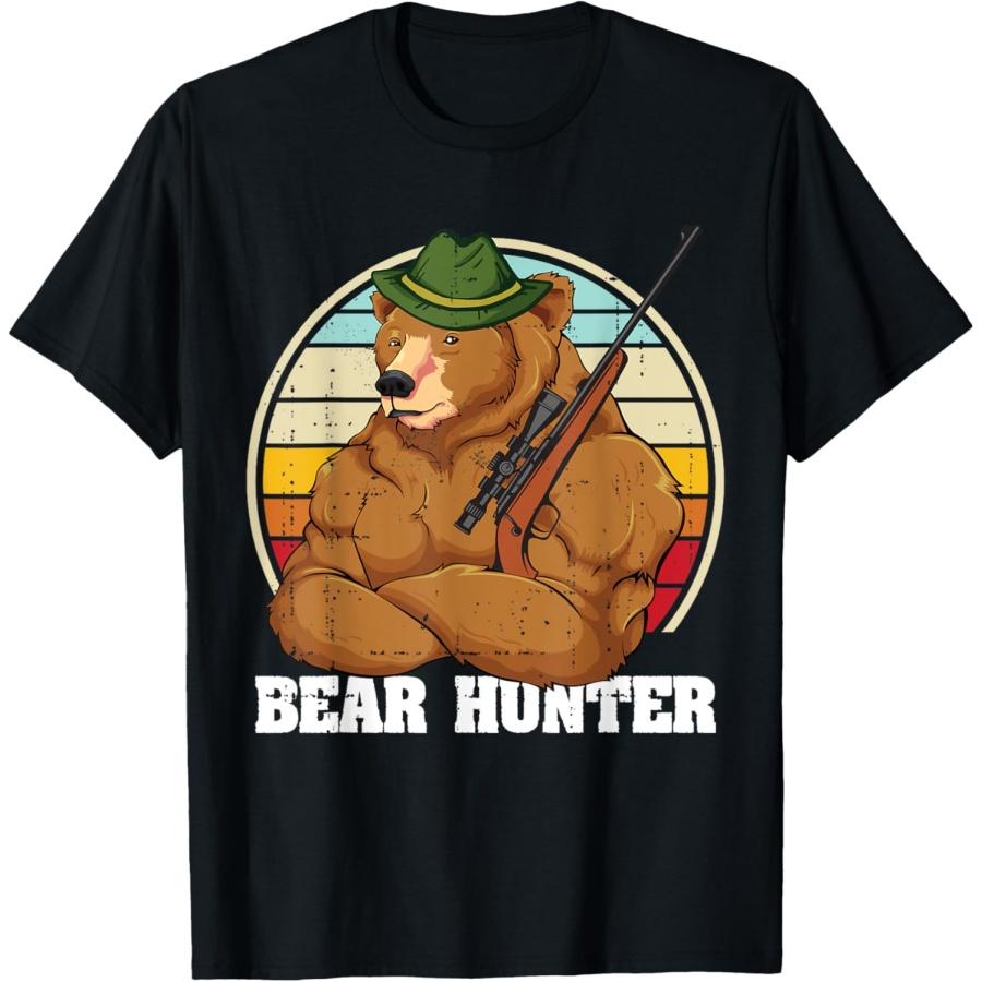 Bear Hunter Retro Grizzly Hunting Bears T-Shirt XXXXXL чорний
Bear Hunter Retro Grizzly Hunting Bears T-Shirt XXXXXL чорний