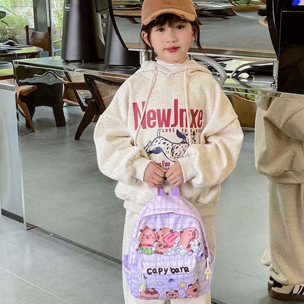 Nylon Cartoon Animal Daypack Wide Straps Large Capacity School Bag Capybara Backpack Friends хакі
Nylon Cartoon Animal Daypack Wide Straps Large Capacity School Bag Capybara Backpack Friends хакі