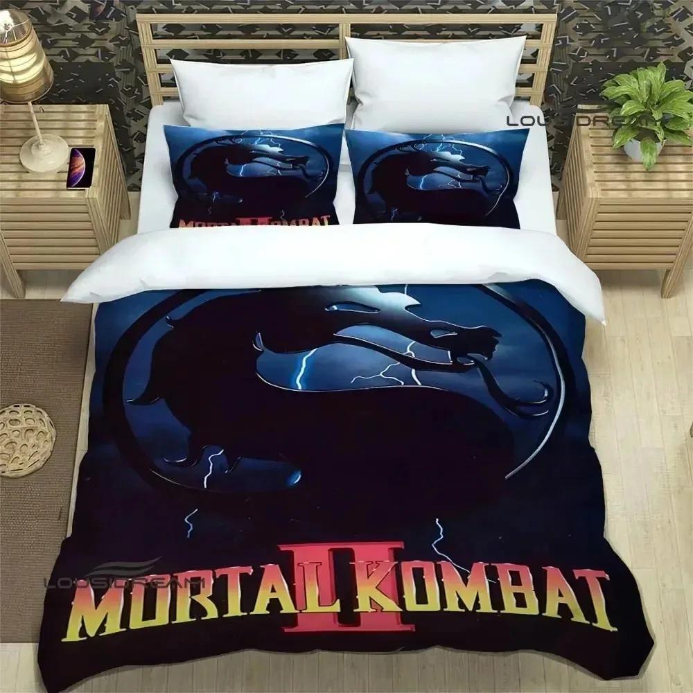 Мультяшні постільні комплекти Mortal Kombat Вишуканий набір приладдя Підковдра Комплект ковдри для ліжка Постільна білизна Розкішний подарунок на день народження AU Single 140x210cm
Мультяшні постільні комплекти Mortal Kombat Вишуканий набір приладдя Підковдра Комплект ковдри для ліжка Постільна білизна Розкішний подарунок на день народження AU Single 140x210cm