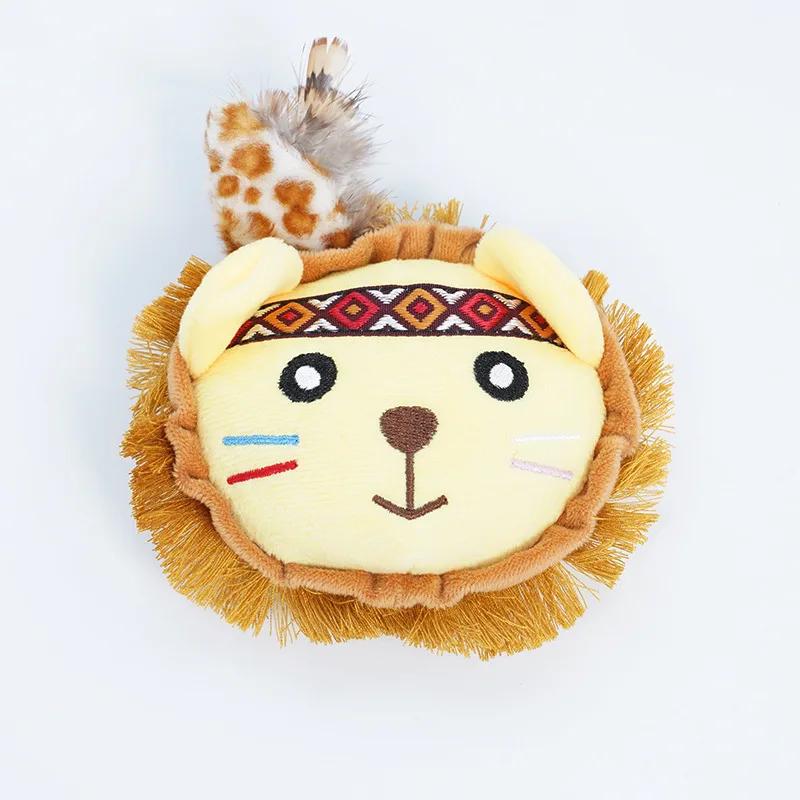 Interactive Catnip Cat Toys Plush Tribal Animal Shapes for Boredom Relief Teething Kitten Play левиний
Interactive Catnip Cat Toys Plush Tribal Animal Shapes for Boredom Relief Teething Kitten Play левиний