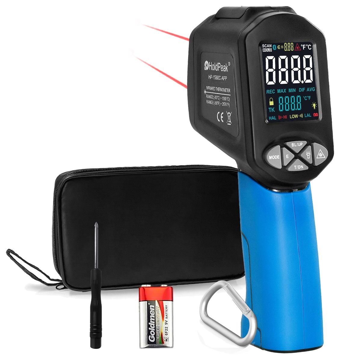 High-Temperature Infrared Thermometers For Steel, Metallurgical And Glass Manufacturing Industries HP-1580C-APP Thermohygrometer
High-Temperature Infrared Thermometers For Steel, Metallurgical And Glass Manufacturing Industries HP-1580C-APP Thermohygrometer