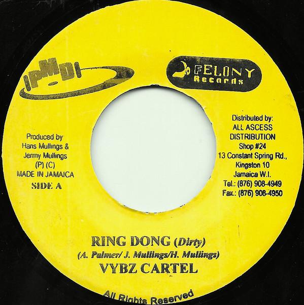 7inch Record VYBZ KARTEL - Ring Dong NONE Felony Records 2003 Jamaica Reggae, Ska & Dub Used
7inch Record VYBZ KARTEL - Ring Dong NONE Felony Records 2003 Jamaica Reggae, Ska & Dub Used