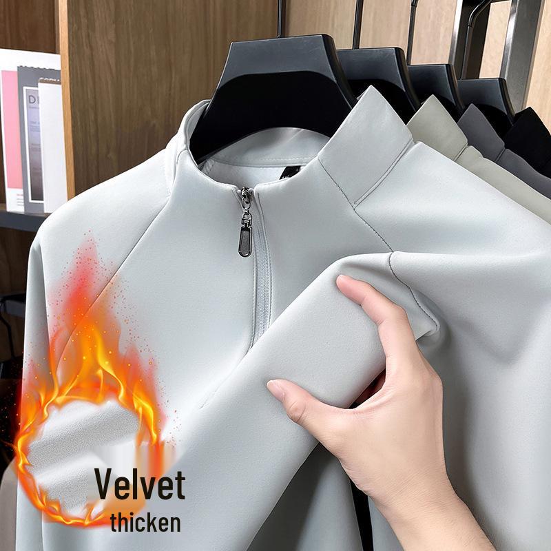 Men s Fleece-Lined Half-Zip Stand Collar Hoodie for Autumn/Winter L (Recommended 55-65 kg) білий
Men s Fleece-Lined Half-Zip Stand Collar Hoodie for Autumn/Winter L (Recommended 55-65 kg) білий