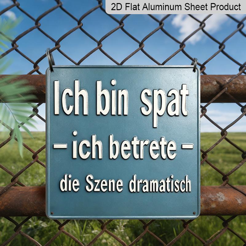 2D Flat 1pc, Retro Metal Aluminum Sign- I Am At Night- I Enter Drama Scene- Suitable Home, Office, Garage, Bedroom- Birthday, Anniversary, Friends 20*20cm
2D Flat 1pc, Retro Metal Aluminum Sign- I Am At Night- I Enter Drama Scene- Suitable Home, Office, Garage, Bedroom- Birthday, Anniversary, Friends 20*20cm