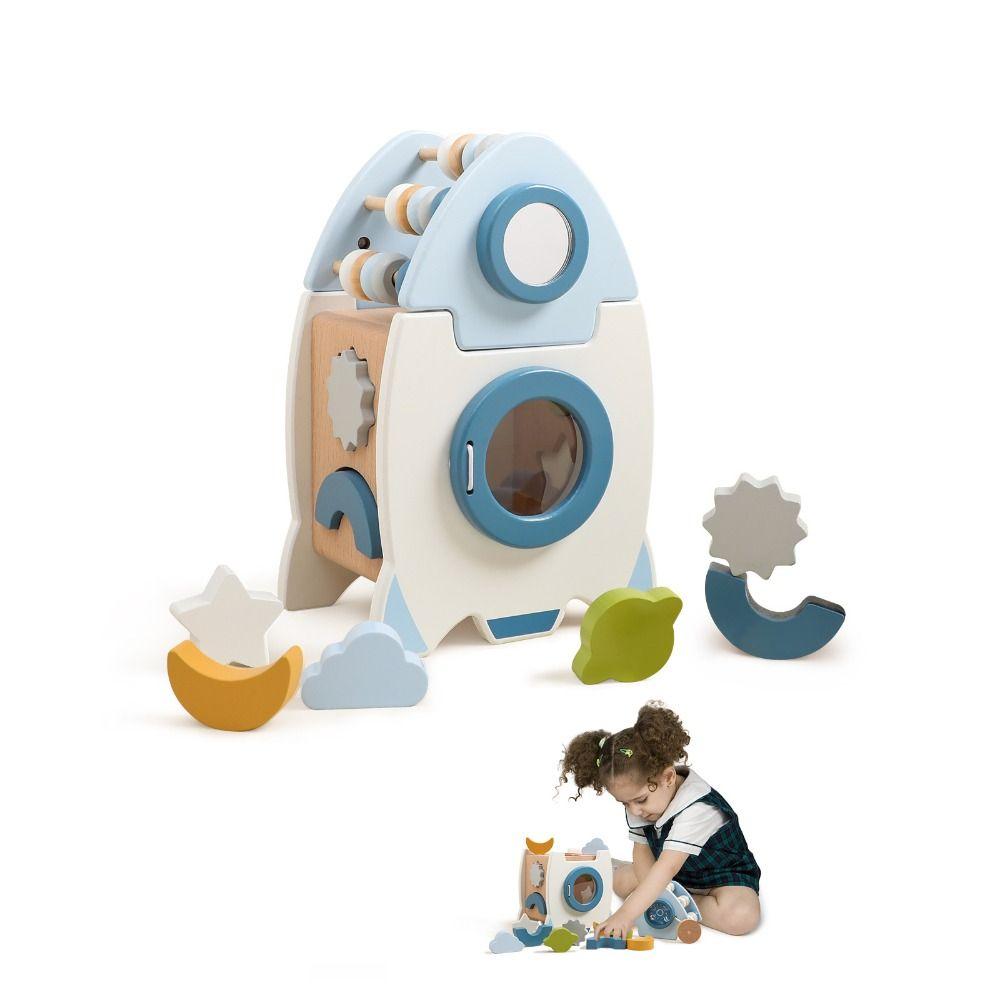 Busy Board Baby Wooden Stacked Toy Shape Cognitive Toddler Wooden Space Toy Kindergarten Kids 1set
Busy Board Baby Wooden Stacked Toy Shape Cognitive Toddler Wooden Space Toy Kindergarten Kids 1set