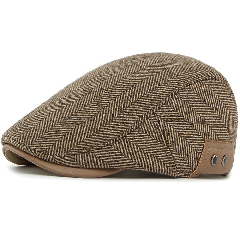 HT5025 Beret Cap Striped Beret Hats with Ear Flaps Male Female Adjustable Ivy Flat Cap Fleece Lined Winter Hat Women Mens Berets 55-60cm Adjustable кавовий
HT5025 Beret Cap Striped Beret Hats with Ear Flaps Male Female Adjustable Ivy Flat Cap Fleece Lined Winter Hat Women Mens Berets 55-60cm Adjustable кавовий