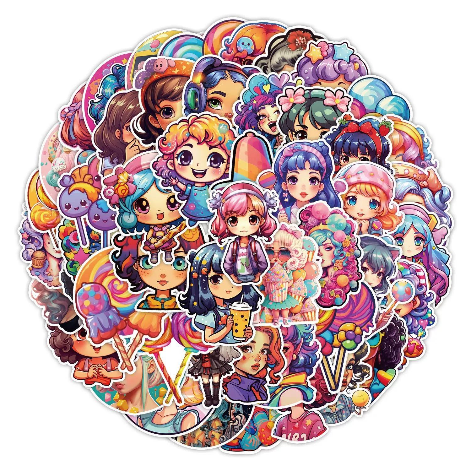 100PCS Colorful Candy Girl Graffiti Stickers Waterproof Creative Stationery for Luggage Phone Laptop Decor
100PCS Colorful Candy Girl Graffiti Stickers Waterproof Creative Stationery for Luggage Phone Laptop Decor