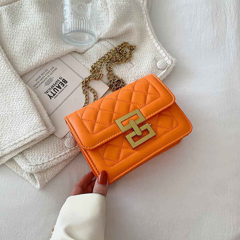 Fashion texture simple atmosphere commuter chain bag 2025 popular this year spring and summer shoulder messenger bag small square bag оранжевый
Fashion texture simple atmosphere commuter chain bag 2025 popular this year spring and summer shoulder messenger bag small square bag оранжевый