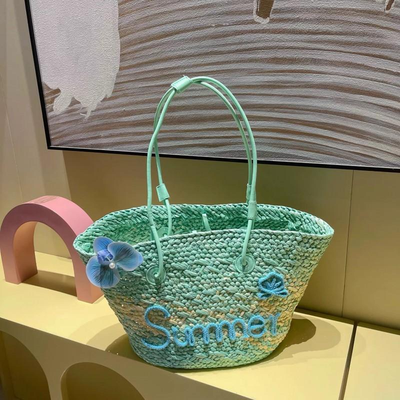 Hand-woven Large Capacity Rattan Woven Straw Bag With Adjustable Letters. One-shoulder Handbag. Beach Vacation Commuter Travel Bag. Collection and purchase, free drawstring inner bag
Hand-woven Large Capacity Rattan Woven Straw Bag With Adjustable Letters. One-shoulder Handbag. Beach Vacation Commuter Travel Bag. Collection and purchase, free drawstring inner bag