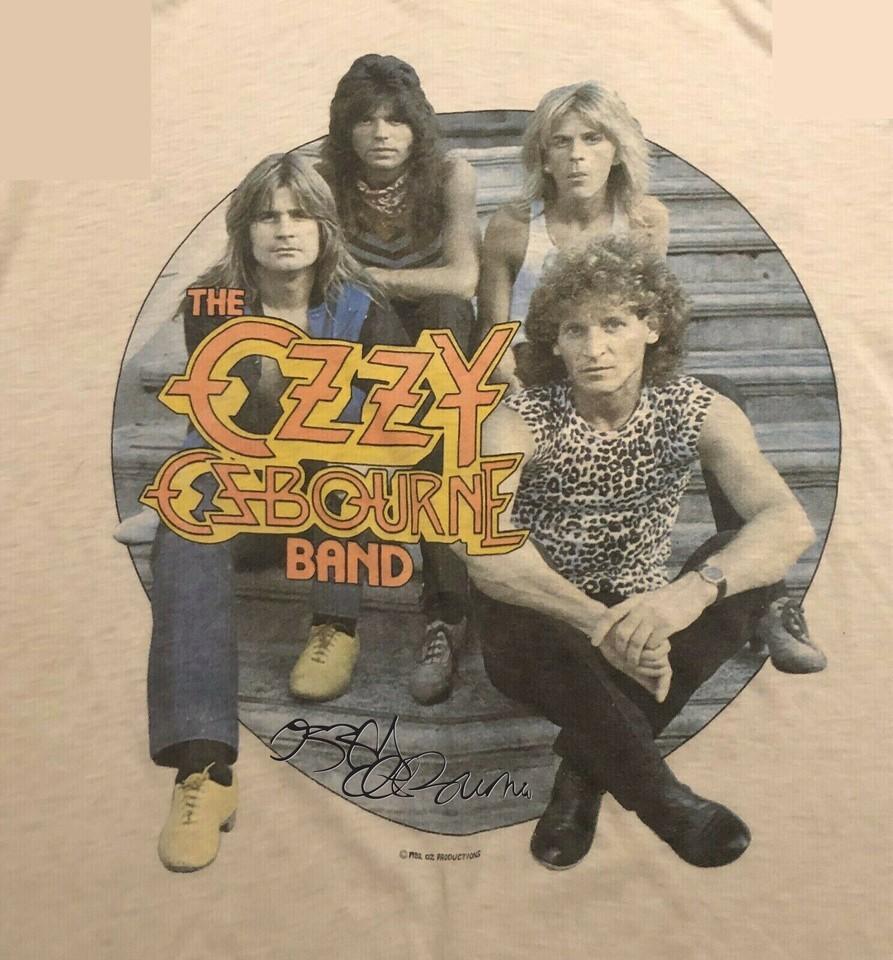 1982 Ozzy Osbourne Concert Tour Band Shirt Classic White Unisex S4XL U Unisex T-Shirt M
1982 Ozzy Osbourne Concert Tour Band Shirt Classic White Unisex S4XL U Unisex T-Shirt M